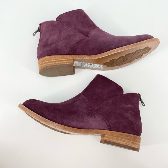 Kork-Ease Womens Ryder Ankle Suede Boots Block Heels Zipper Size 7 worn once - Picture 5 of 8